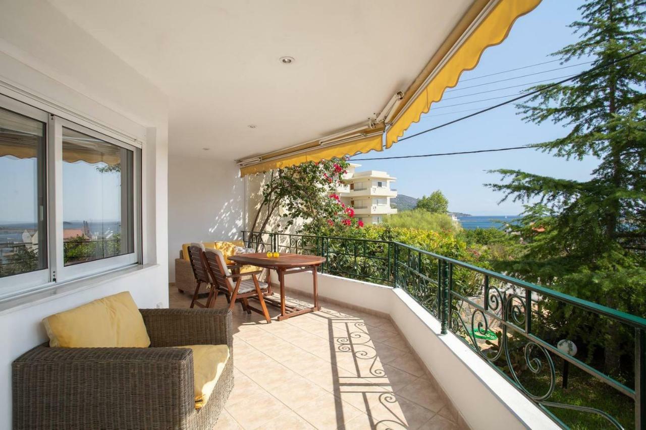 Kate'S Beach Villa Pórto Ráfti Exteriör bild